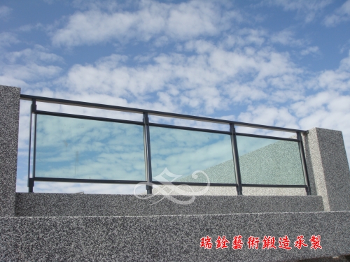 玻璃欄杆I2013  - 瑞銓藝術鍛造